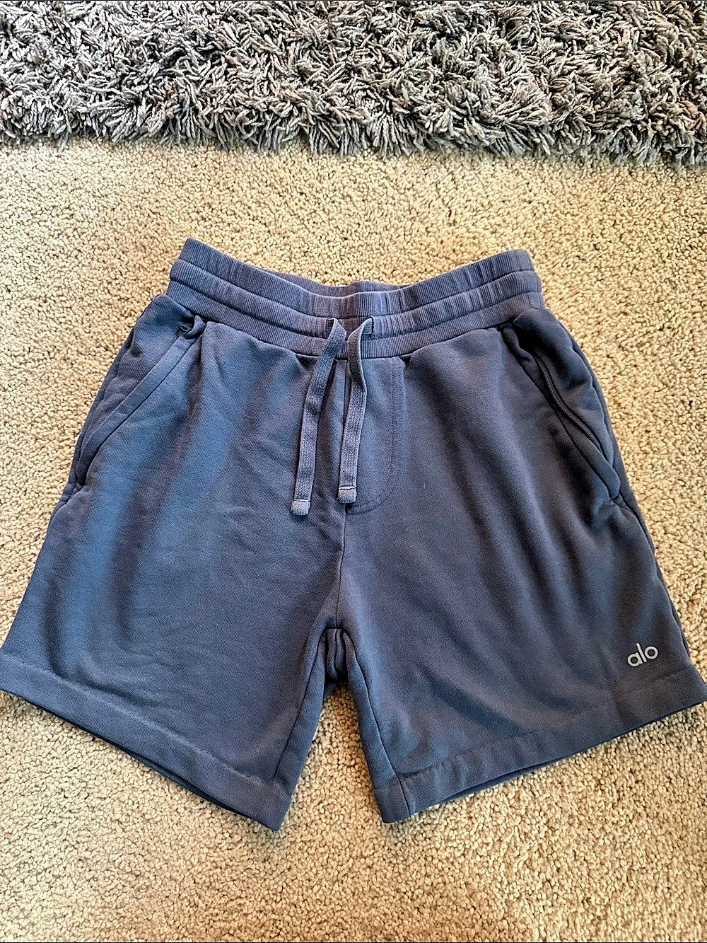 Women’s Alo Blue Athletic Shorts